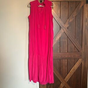 Chico’s sleeveless maxi dress size 2